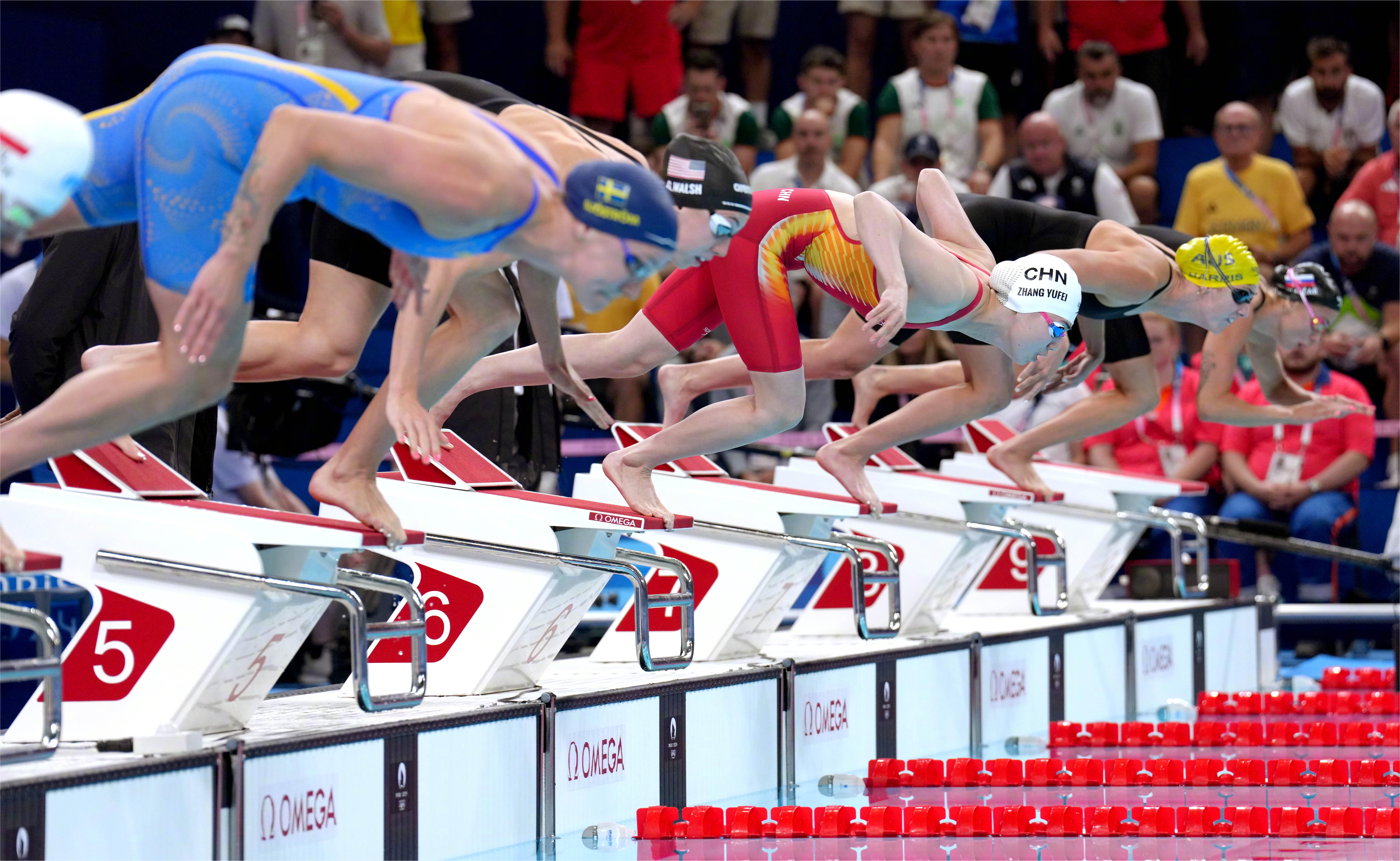 瑞典代表团在游泳项目中获得多枚奖牌